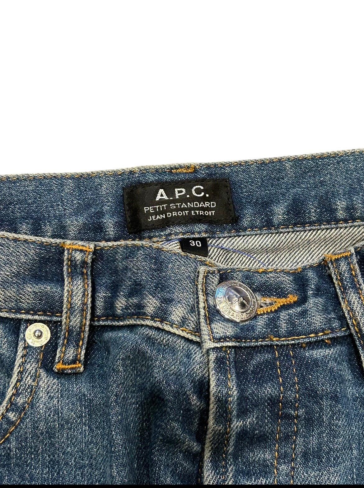 Vintage Women’s Apc Jeans Straight/Flare Sz30