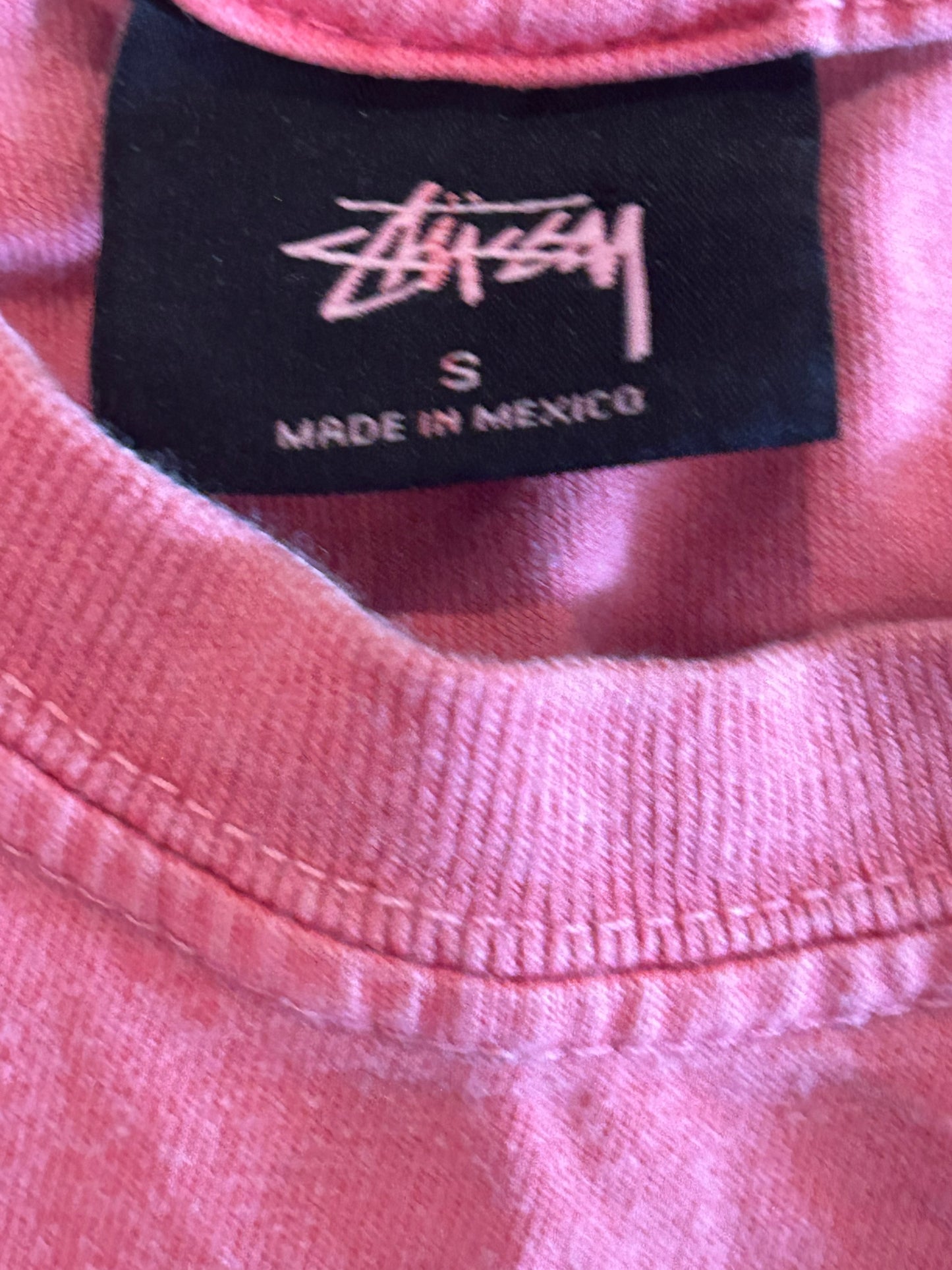 Vintage Red Stussy T-Shirt (S)