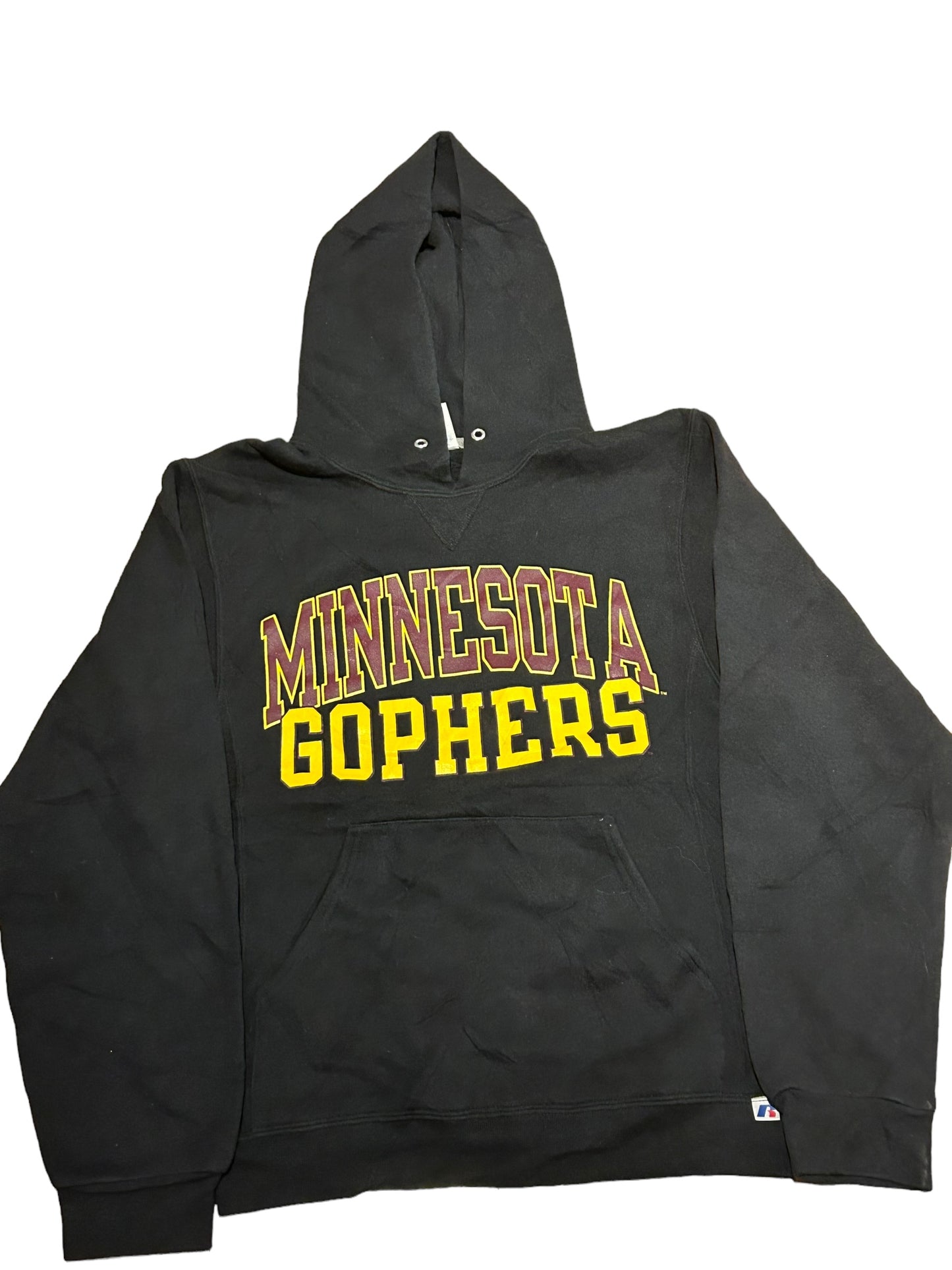 Vintage Russell Athletic Minnesota Gophers Hoodie Sz Sm