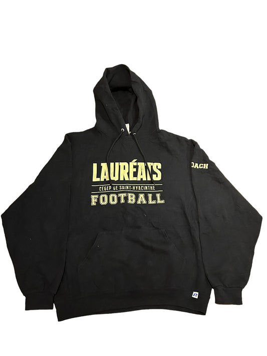 Vintage Lauréats Football Hoodie Sz L