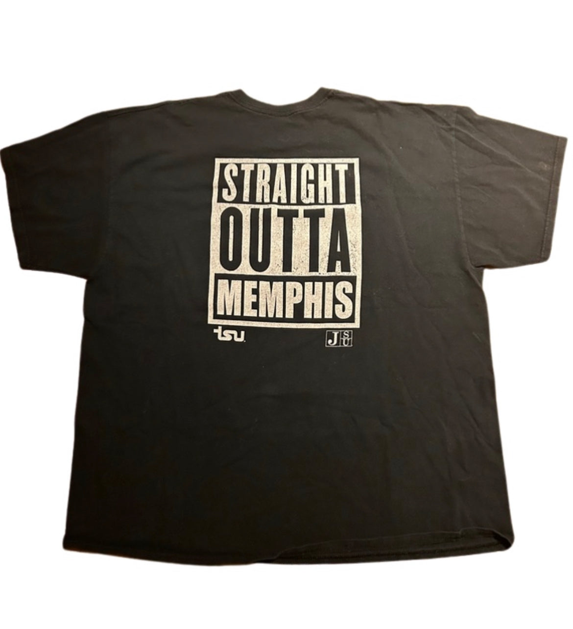 Vintage Memphis Clash Of Tigers Straight Out Of Memphis T-Shirt Size XXL