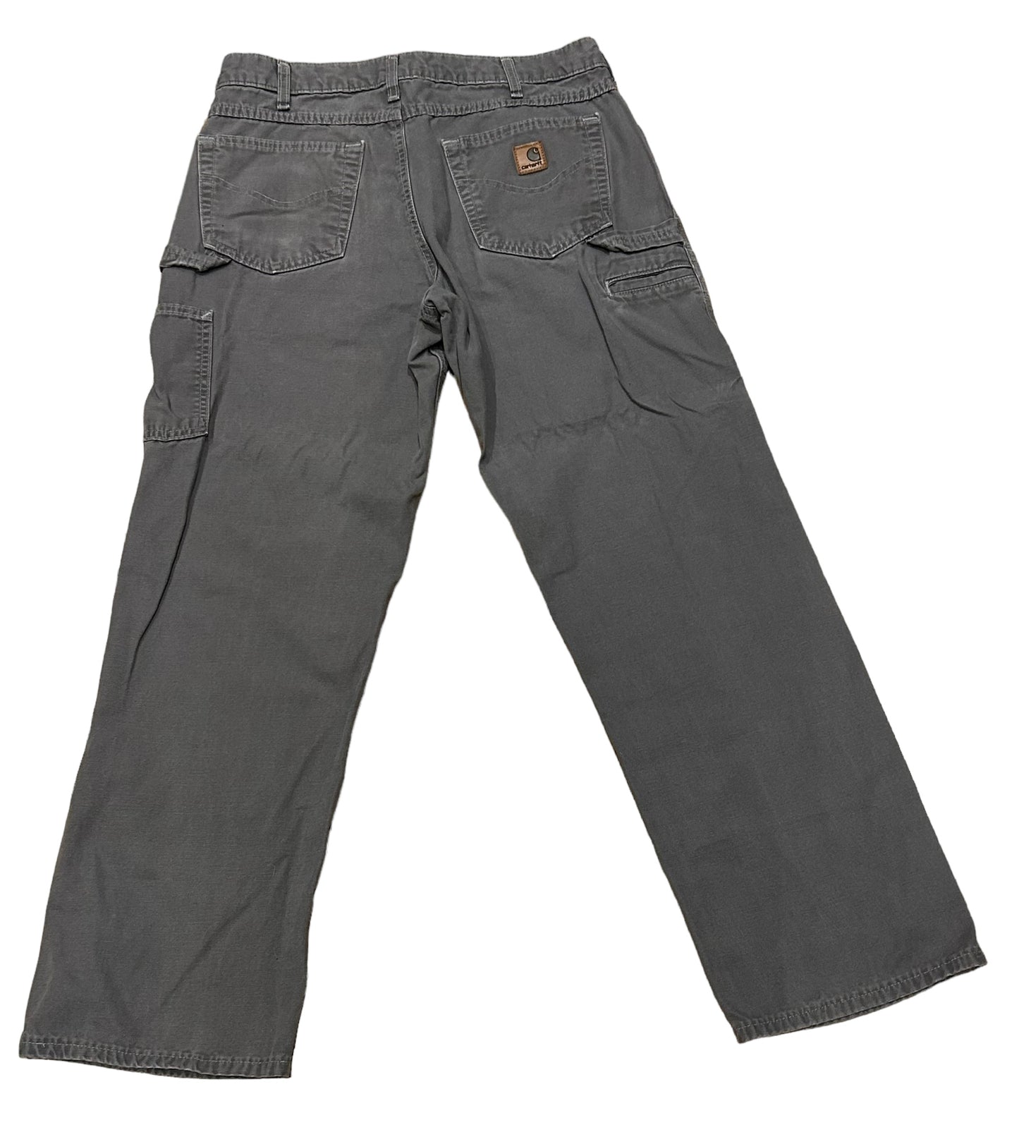 Vintage Grey Carhartt Carpenter Pants (33x32)