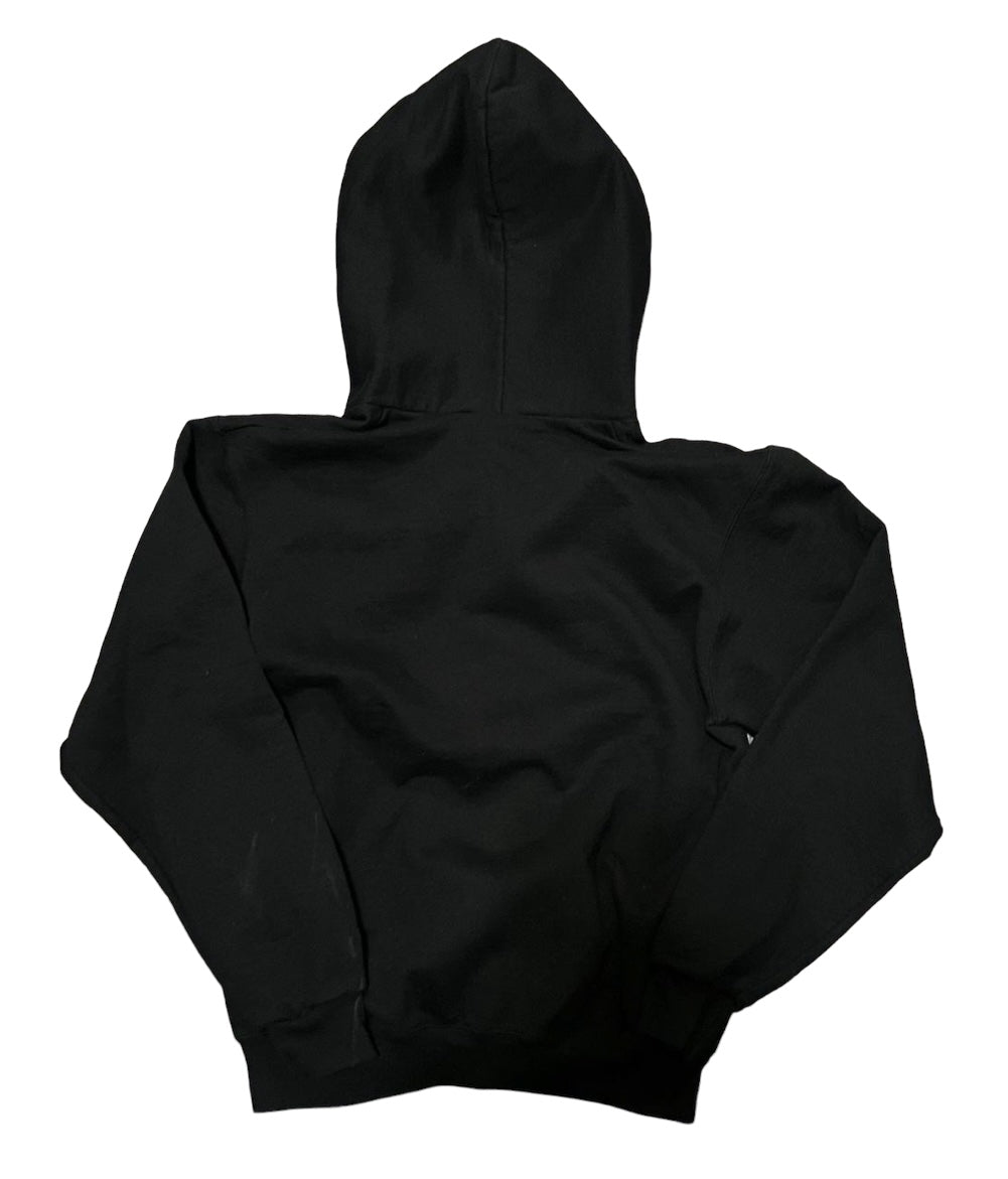 Vintage Black Princeton Zip-Up Hoodie (S)